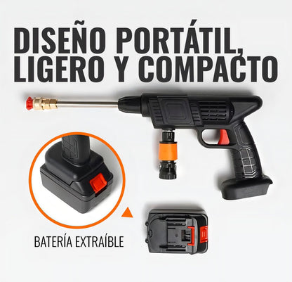 Hidrolavadora portátil 2 baterías