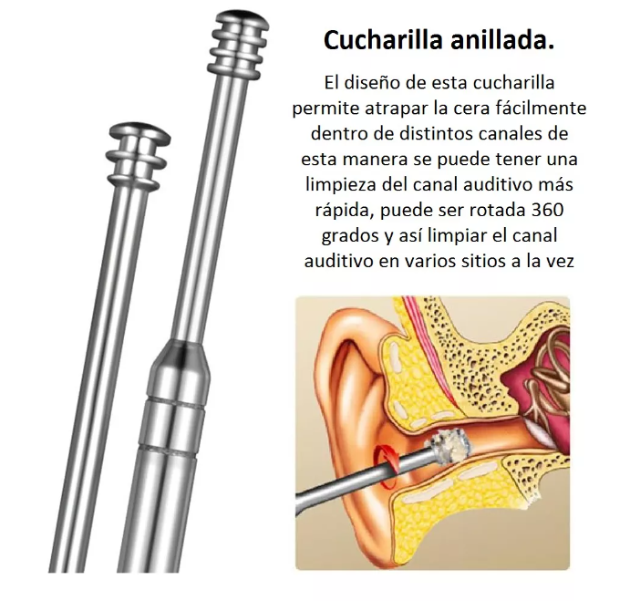 Set limpieza de oídos